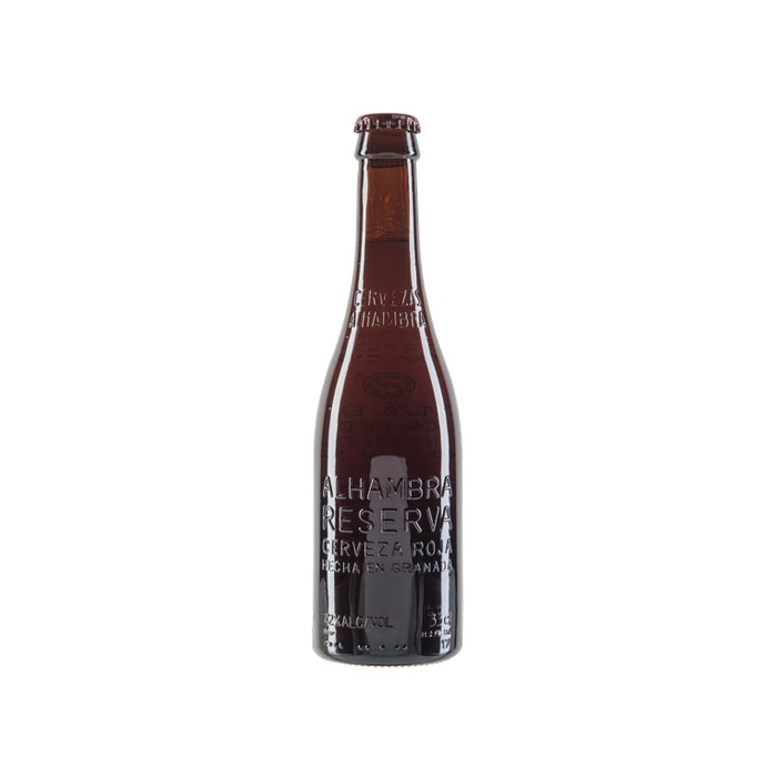 SPECIAL BEER ALHAMBRA RESERVA RED CL. 33x24