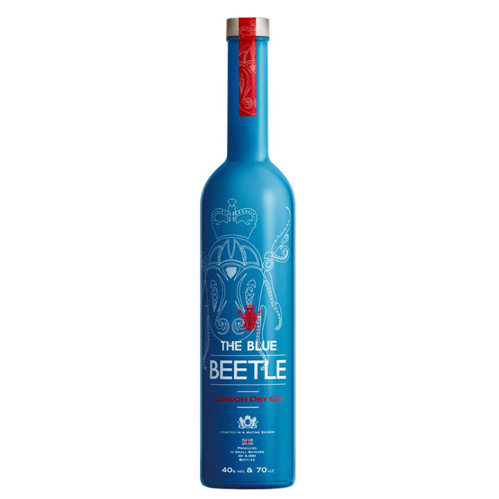 THE BLUE BEETLE LONDON GIN