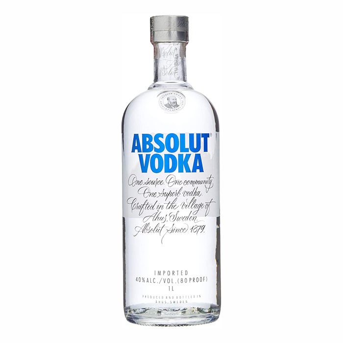 VODKA ABSOLUT BLUE - Click Image to Close